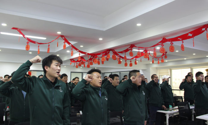 “目標(biāo)+實(shí)干，助力文化年”，康拓森2022年度誓師大會！